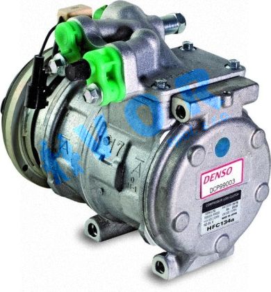 kompresor DENSO 10PA17C, OEM 55035993AB, 12V, spojka 116mm