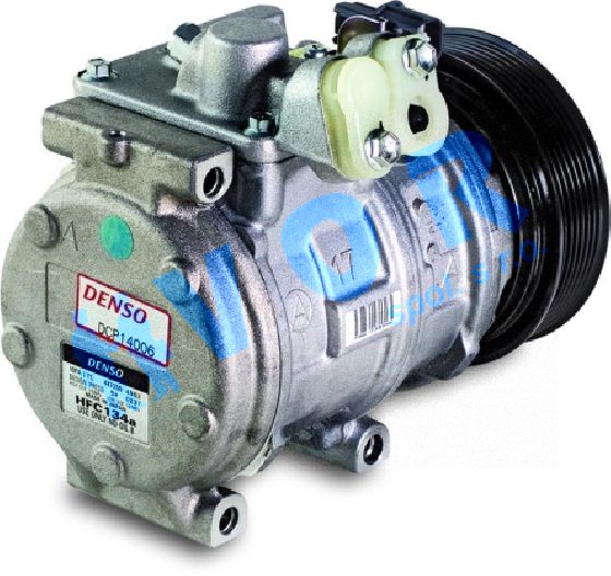 kompresor DENSO 10PA17C, OEM JPB 101330, 12V, spojka 129 mm POLY V