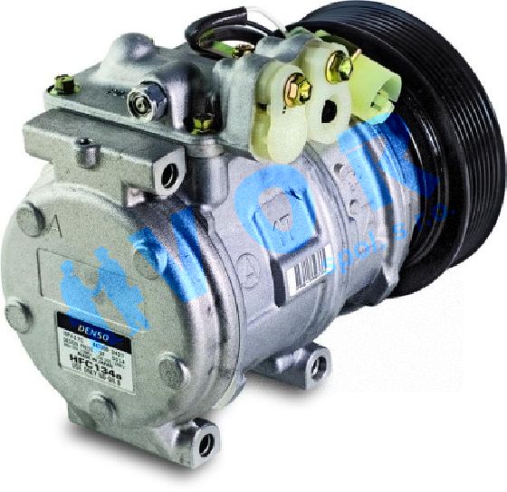 kompresor DENSO 10PA17C, OEM BTR5750, 12V, spojka 135 mm POLY V 7,