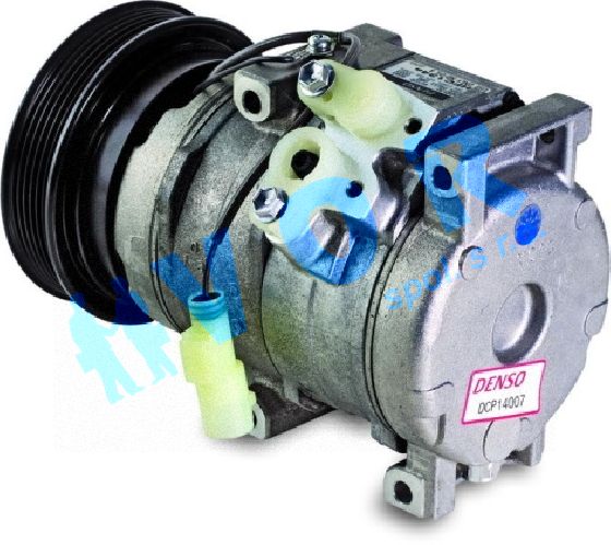 kompresor DENSO 10S17C, OEM JPB 000020, 12V, spojka 125 mm POLY V6