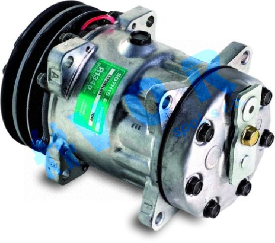 kompresor SANDEN 7H15, OEM 3763384M91 - 3779466M1, 12V, spojka 132