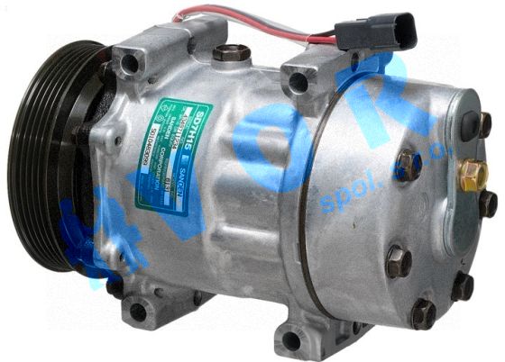 kompresor SANDEN 7H15, OEM 5010483099 - 5010412961, 24V, spojka