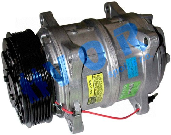 kompresor ZEXEL TM15HD, OEM 9171397, 12V, spojka 120 mm POLY V6,