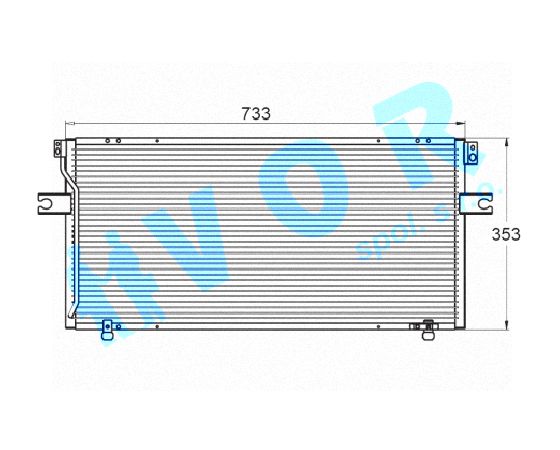 Kondenzator OEM 92110-31U00 Nissan Maxima QX (A32)