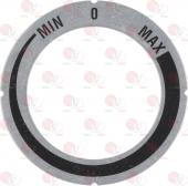 Krúžok gombíka, 63mm, min-max