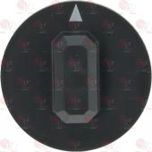 Gombík  šípka, d=44mm, pre čas.spínač