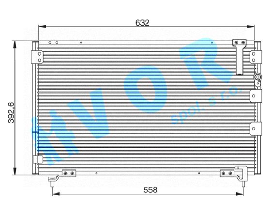 Kondenzator OEM 88460-44030 Toyota Picnic (XM10)