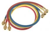 Hadica priama Mastercool sada 3x0,9m, 1/4" SAE, 40336