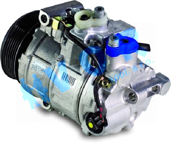 Kompresor DENSO 6SEU14C, OEM 0002306711, 12V, spojka 106 mm POLY V