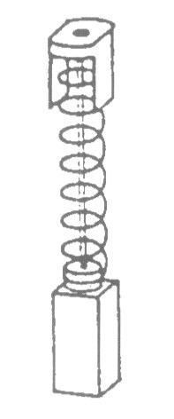 Uhlíková kefa-pár 6,3x9,5x20mm KANGO