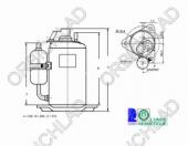 Kompresor rotační Tecumseh RK5513W