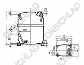 Kompresor Tecumseh AJ5515C