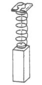 Uhlíková kefa-pár 6,5x7,5x12mm HITACHI