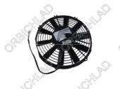 Ventilátor univerzálny­ tlačný priemer 280 mm - 10 lopatiek, 12 V,