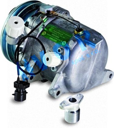 kompresor SS 148 DW7, OEM 64528363500 - 64528385712, 12V, spojka 132mm