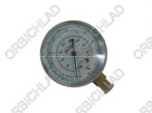 Manometer vysokotlakový suchý, pripojenie 1/8“ NPT, R134a, R404A