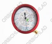 Manometer olejový Refco, R3-320, d=60mm, 1/8“ NPT, R404A, R407C, R134a