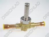 Ventil solenoid Castel NC, pájací 10mm ODS, s cievkou