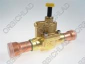 Ventil solenoid CASTEL, NO, pájací 22mm, ODS, bez cievky