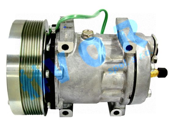 kompresor SANDEN 7H15, OEM 183-5106, 24V, spojka 152 mm POLY V 8,