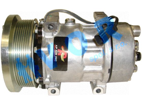 kompresor SANDEN 7H15, OEM 178-9570, 24V, spojka 135 mm POLY V 8,