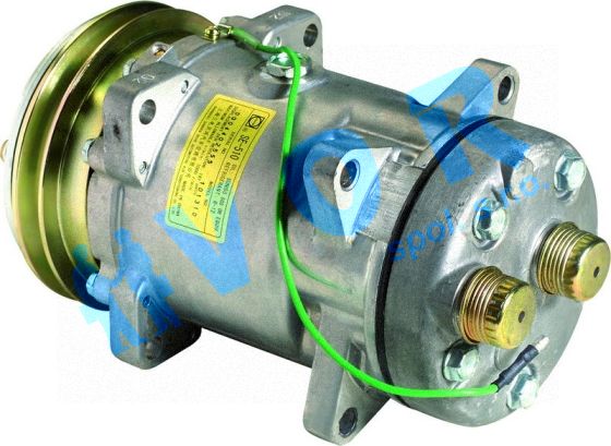 kompresor SANDEN 510, OEM 4810576, 24V, spojka 135 mm 1x13, IVECO